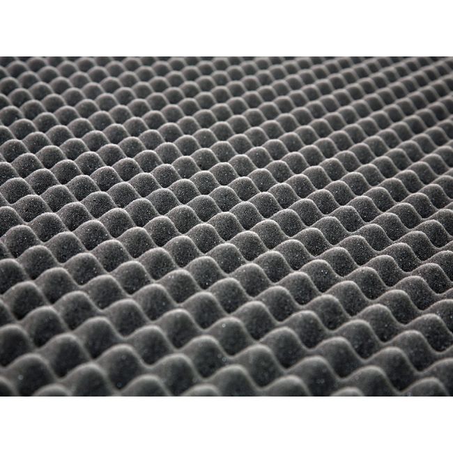 Vågor - Acoustic foam with classic convoluted (egg crate) design